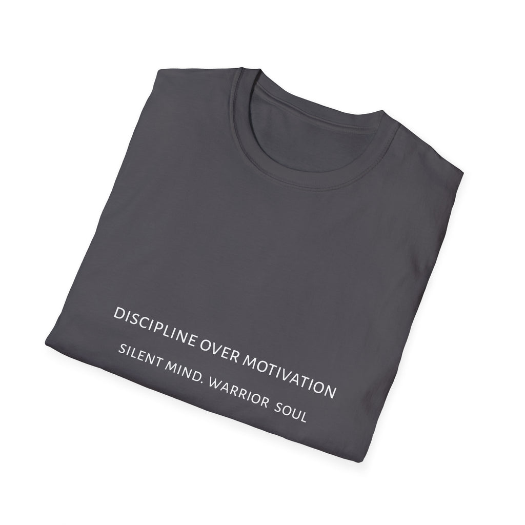 Discipline Over Motivation – Japanese Minimalist T-Shirt | Urban Soul Wear