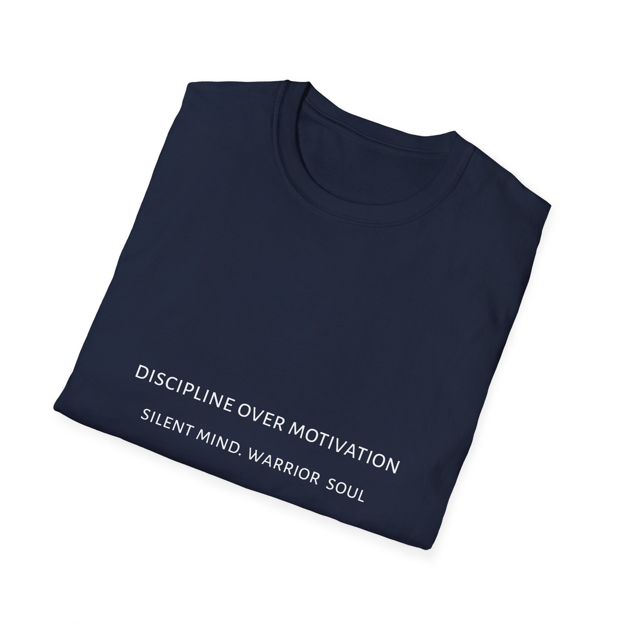 Discipline Over Motivation – Japanese Minimalist T-Shirt | Urban Soul Wear