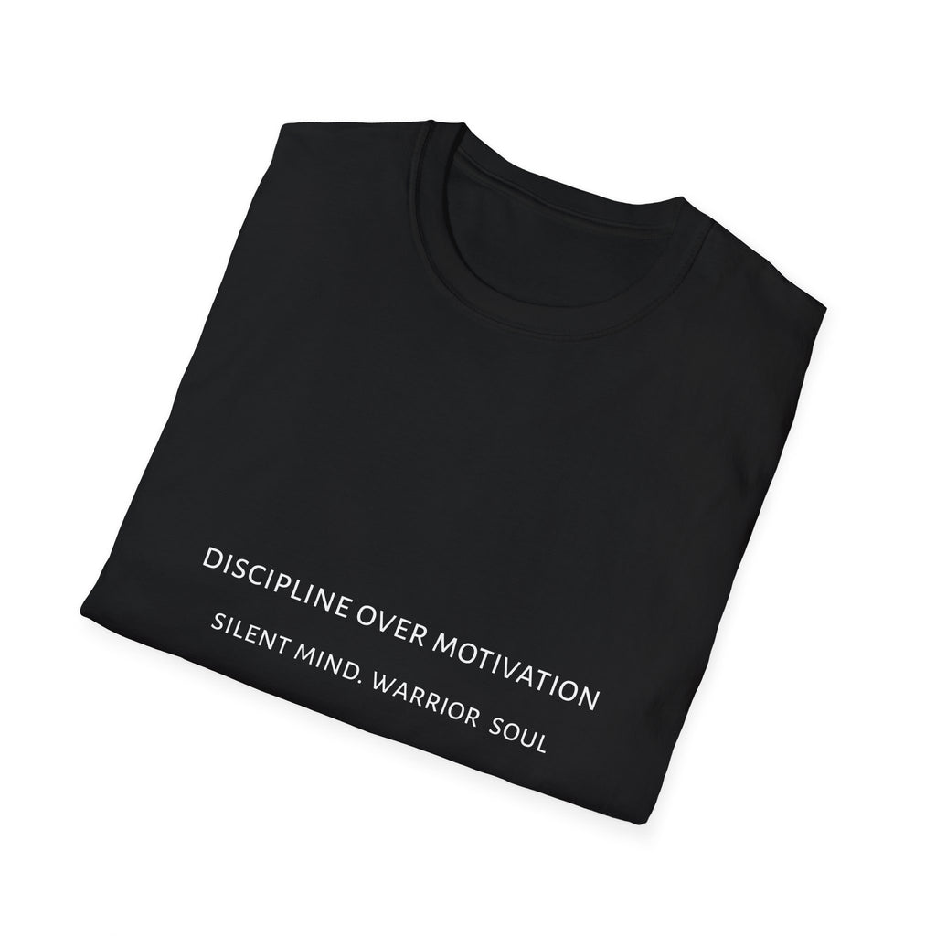 Discipline Over Motivation – Japanese Minimalist T-Shirt | Urban Soul Wear