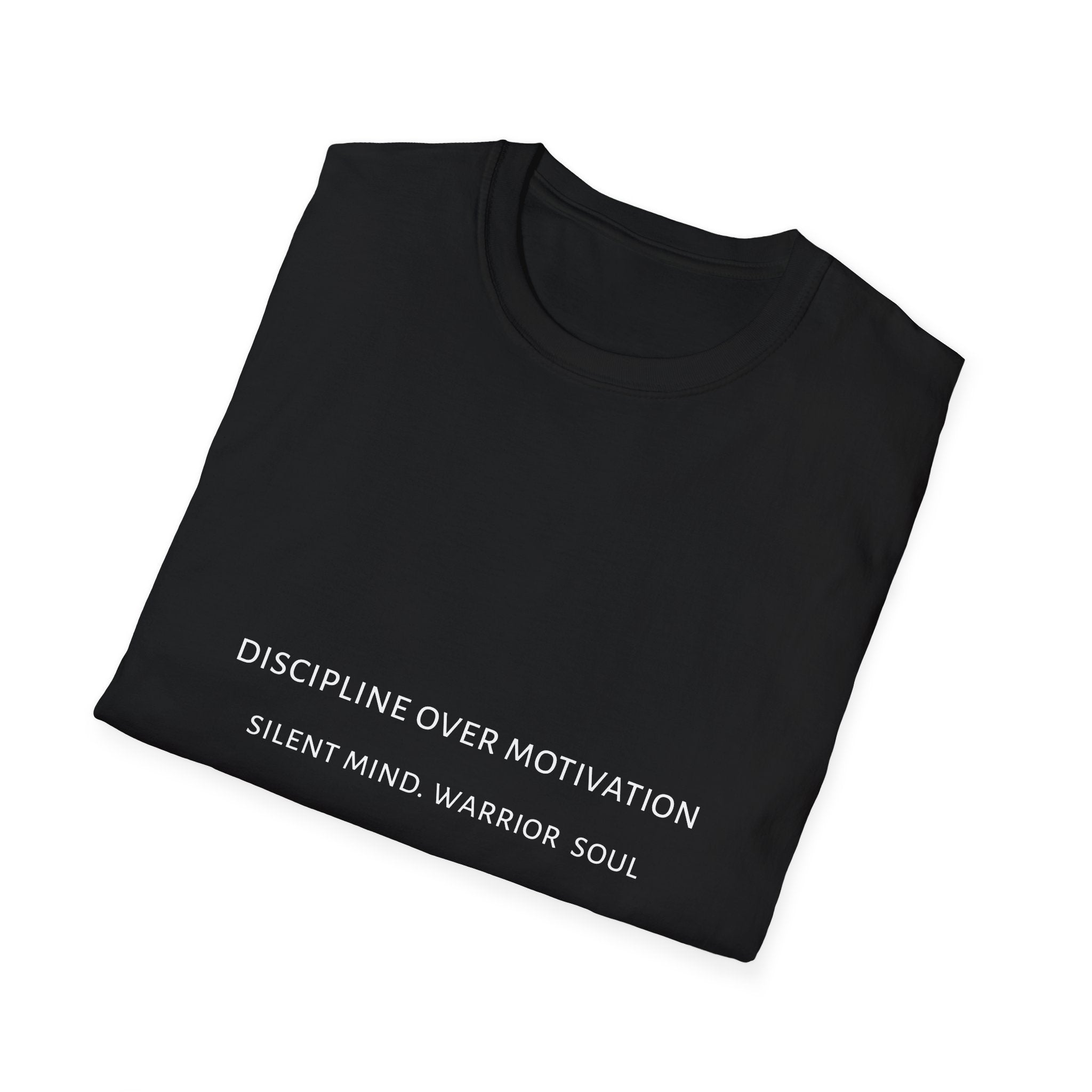 Discipline Over Motivation – Japanese Minimalist T-Shirt | Urban Soul Wear